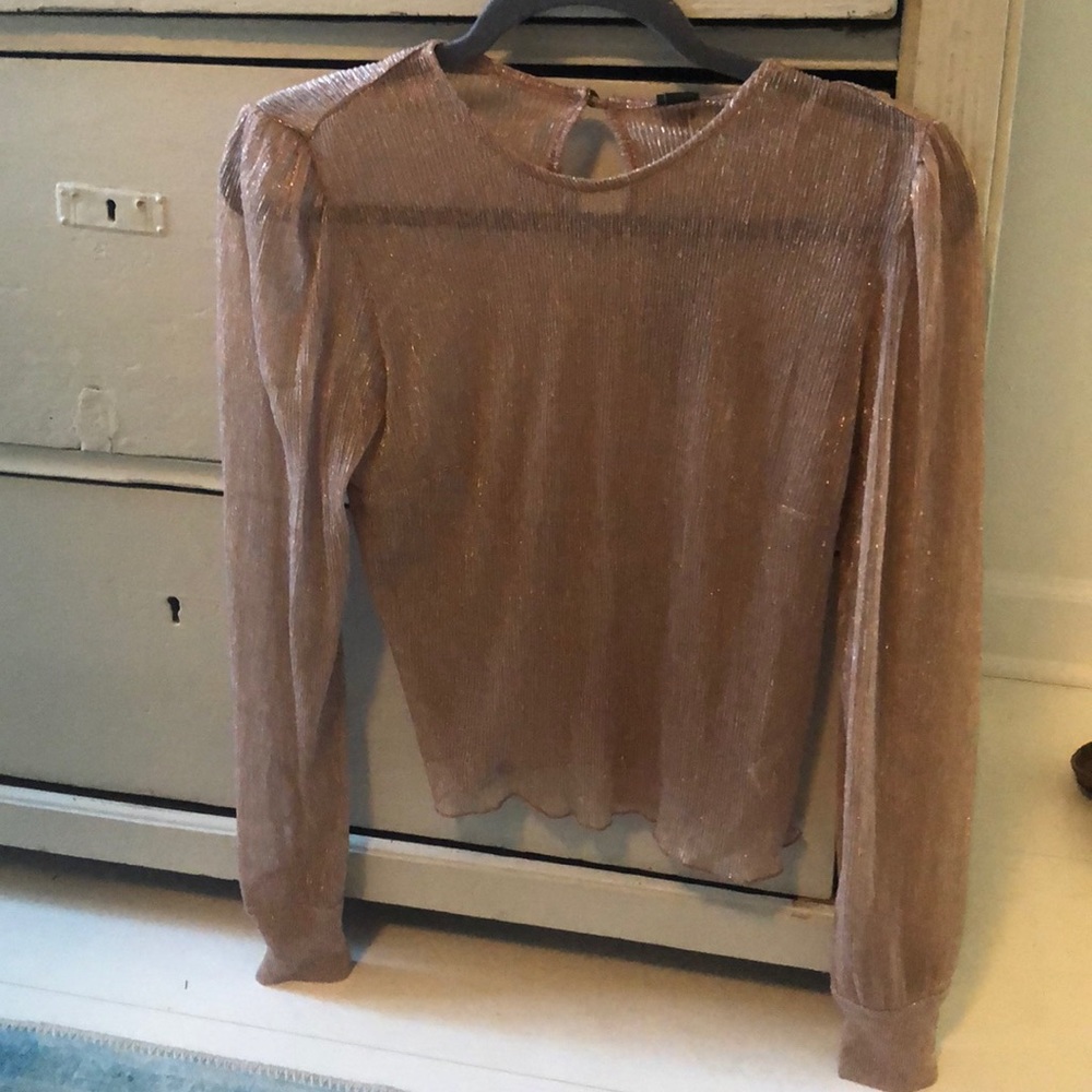 Sheer long sleeve blouse from Wild Fable